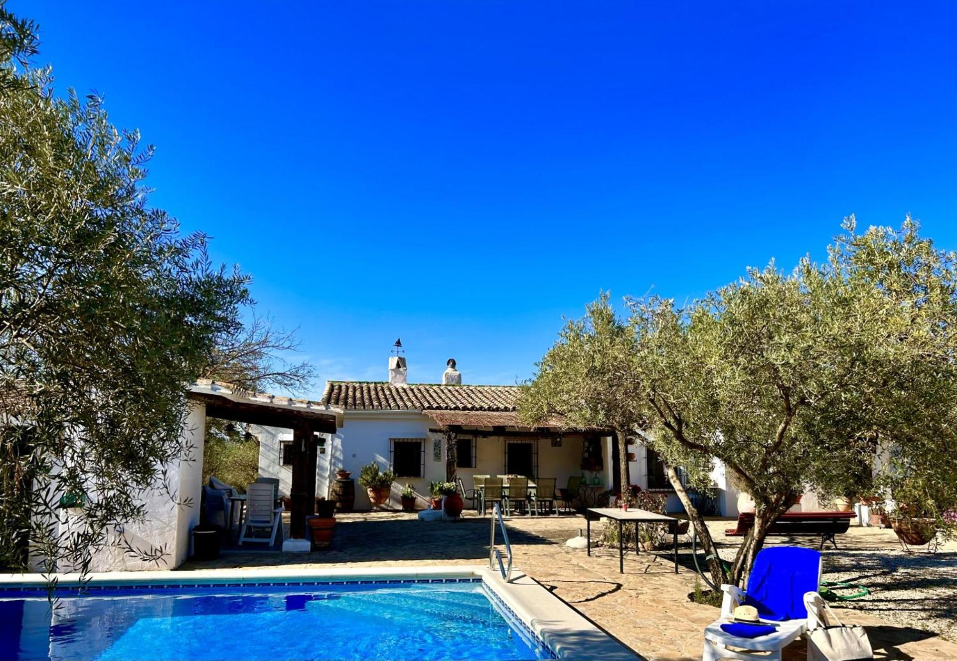 La Mejorana Refugio Andaluz Con Piscina Entre Olivos Villanueva de Tapia Extérieur photo