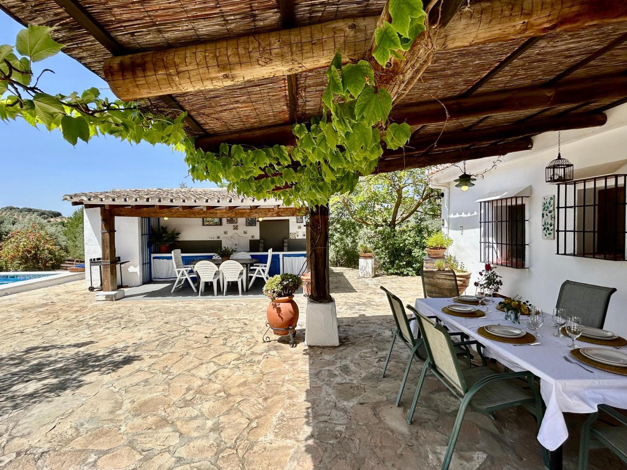 La Mejorana Refugio Andaluz Con Piscina Entre Olivos Villanueva de Tapia Extérieur photo