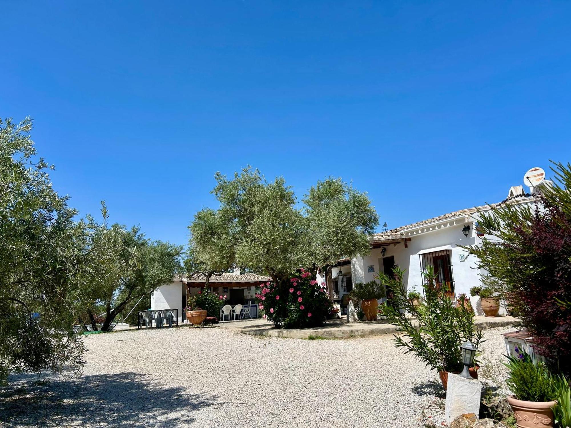 Villa La Mejorana Refugio Andaluz Con Piscina Entre Olivos à Villanueva de Tapia Extérieur photo
