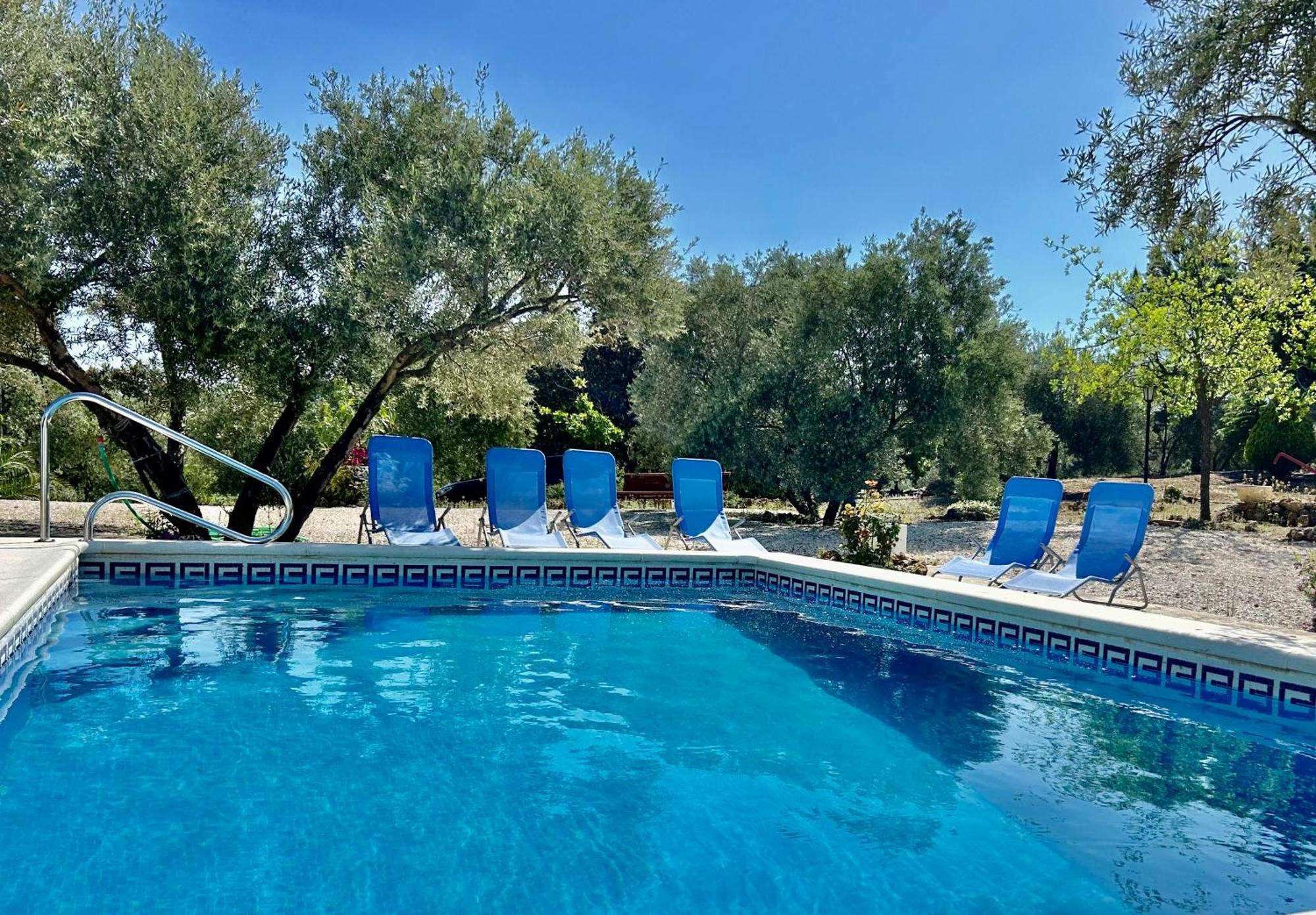 La Mejorana Refugio Andaluz Con Piscina Entre Olivos Villanueva de Tapia Extérieur photo